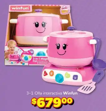 Winfun 3-in-1 Olla interactiva