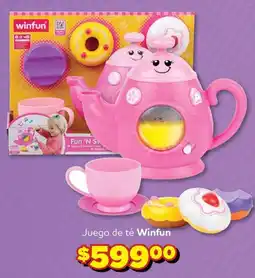 Soriana Mercado Winfun Juego de té oferta