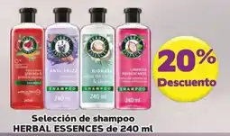 Super Aki herbal essences selección de shampoo oferta