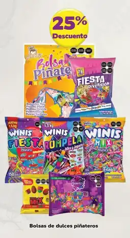 Super Aki Winis Bolsas de dulces piñateros oferta