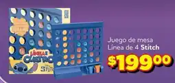Soriana Mercado Stitch Línea de Cuatro oferta