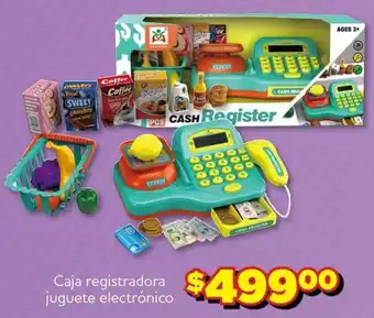 Caja registradora juguete electrónico