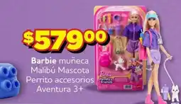 Soriana Mercado Barbie muñeca Malibú Mascota oferta