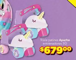 Soriana Mercado Trixie patines apache entrenadores 3d oferta