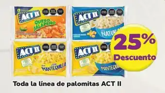 ACT II toda la línea de palomitas