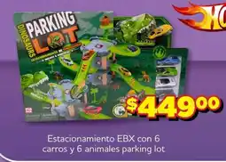 Soriana Mercado Hot Wheels Parking Lot Dinosaur oferta