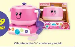 Soriana Híper winfuni Olla interactiva 3-1 oferta