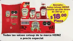 Super Aki heinz salsas catsup oferta