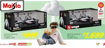 Maisto auto de carreras Formula 1 Cadillac 2026