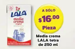 Super Aki LALA media crema original oferta
