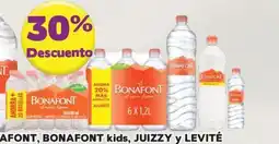 Super Aki bonafont, bonafont kids, juizzy y levité oferta