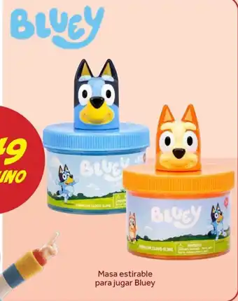 Bluey Masa estirable para jugar Bluey