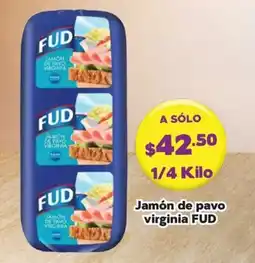 Super Aki Fud jamón de pavo virginia oferta