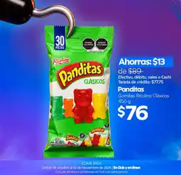Sam's Club Panditas Gomitas Ricolino Clásicos oferta