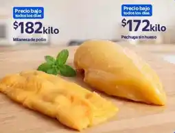Walmart Milanesa de pollo oferta