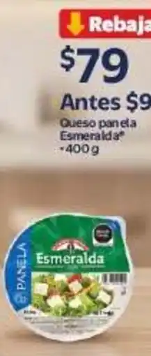 Walmart Queso panela Esmeralda oferta