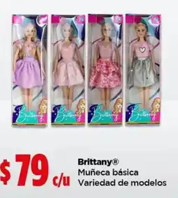 Bodega Aurrerá Brittany Muñeca básica oferta