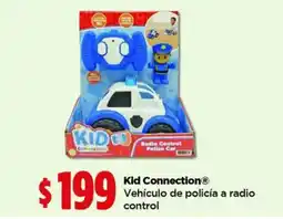 Bodega Aurrerá Kid Connection Vehiculo de policia a radio control oferta