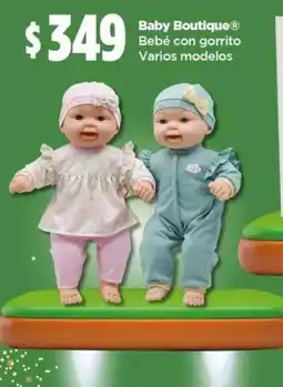 Bodega Aurrerá Baby Boutique® Bebé con gorrito oferta