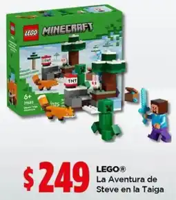 Bodega Aurrerá LEGO La Aventura de Steve en la Taiga oferta