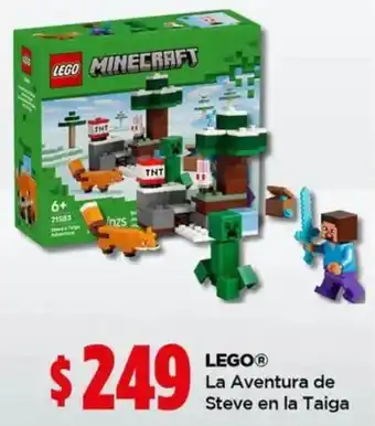 LEGO La Aventura de Steve en la Taiga