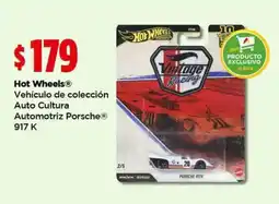 Bodega Aurrerá Hot Wheels Vehículo de colección Auto Cultura Automotriz Porsche 917 K oferta