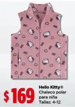 Bodega Aurrerá Hello Kitty Chaleco polar para niña oferta