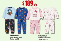 Bodega Aurrerá Paw Patrol Pijama para beba oferta