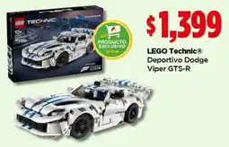 Bodega Aurrerá Lego technic deportivo dodge viper gts-r oferta