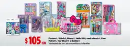 Bodega Aurrerá Frozen, Stitch, Bluey, Hello Kitty and friends, Paw Patrol, Toy Story o Barbie oferta