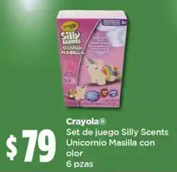 Bodega Aurrerá Crayola Set de juego Silly Scents Unicorno Masilla con olor oferta