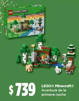 Bodega Aurrerá lego minecraft aventura de la primera noche oferta