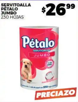 Merco Pétalo servitoalla jumbo oferta