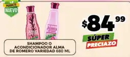 Merco Alma shampoo o acondicionador alma de romero oferta