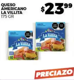 Merco La Villita Queso Americano oferta