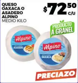 Merco Alpino queso oaxaca o asadero oferta