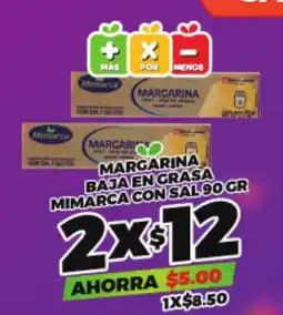 Merco Mimmarca margarina baja en grasa con sal oferta
