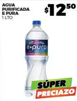 Merco e·pura agua purificada y pura oferta