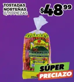 Merco Tostadas Norteñas oferta