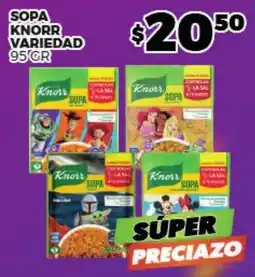 Merco Knorr sopa variedad oferta