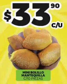 Merco mini bolillo mantequilla oferta