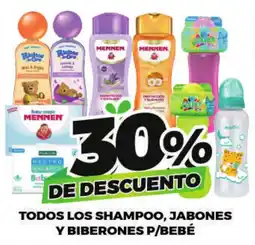 Merco Mennen todos los shampoo, jabones y biberones p/bebé oferta