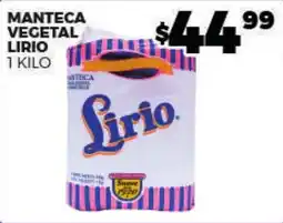 Merco Lirio Manteca Vegetal oferta
