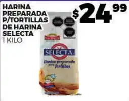 Merco Selecta harina preparada p/tortillas de harina oferta