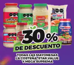 Merco la costeña star value mega suprema mayonesas oferta