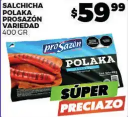 Merco proSazón salchicha polaka oferta