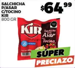 Merco Kir Salchicha P/Asar C/Tocino oferta