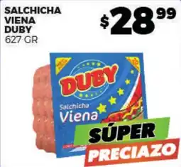 Merco Duby salchicha viena oferta