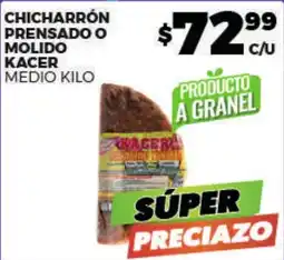 Merco kacer chicharrón prensado o molido oferta