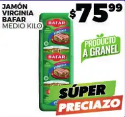 Merco Bafar jamón virginia oferta